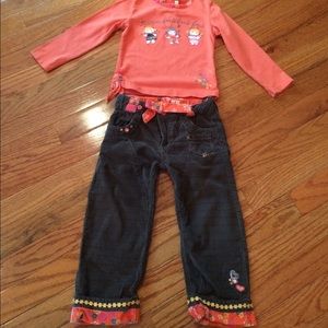 Deux pardeux size 2 outfit